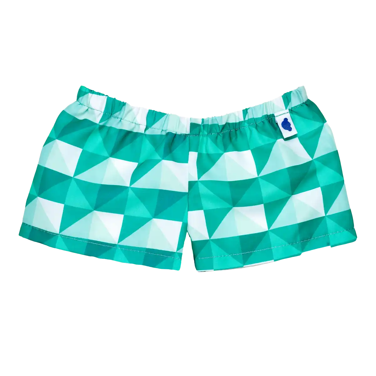 Grønne ternet shorts