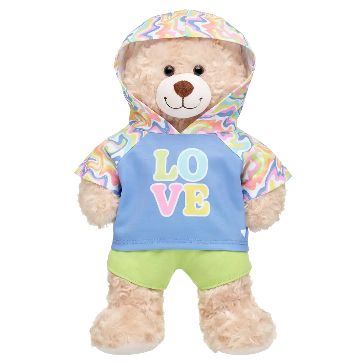 LOVE Hoodie m. shorts