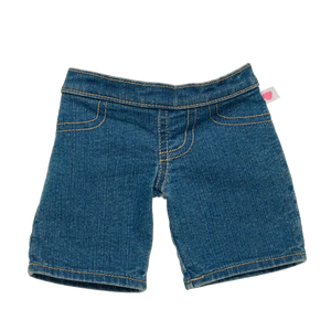 Blå denim jeans