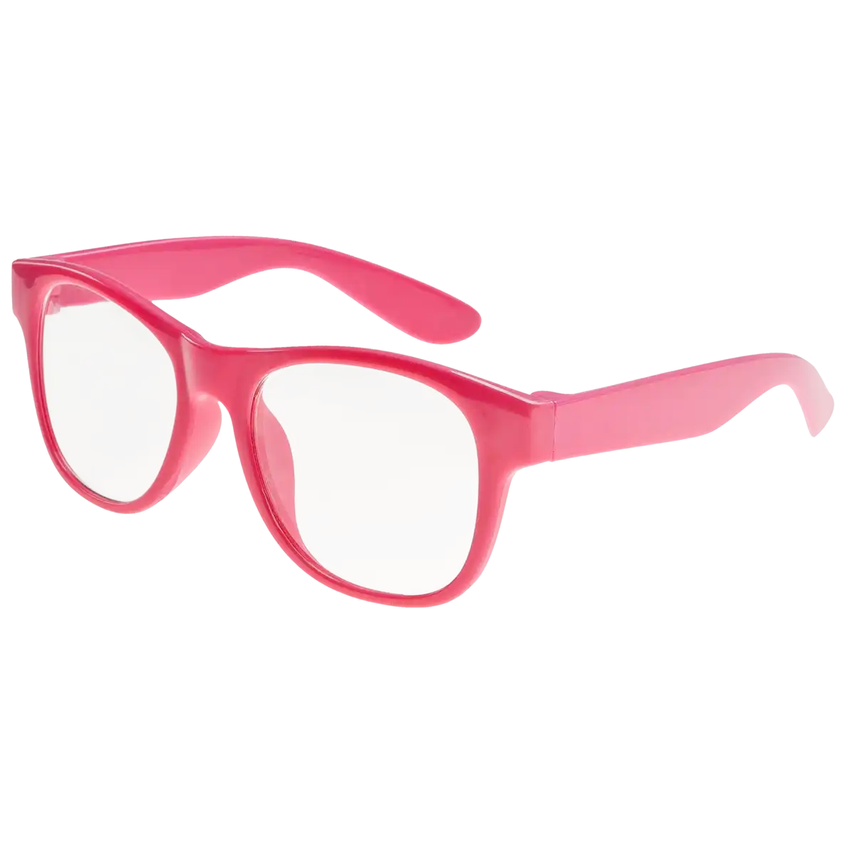 Briller med lyserødt stel