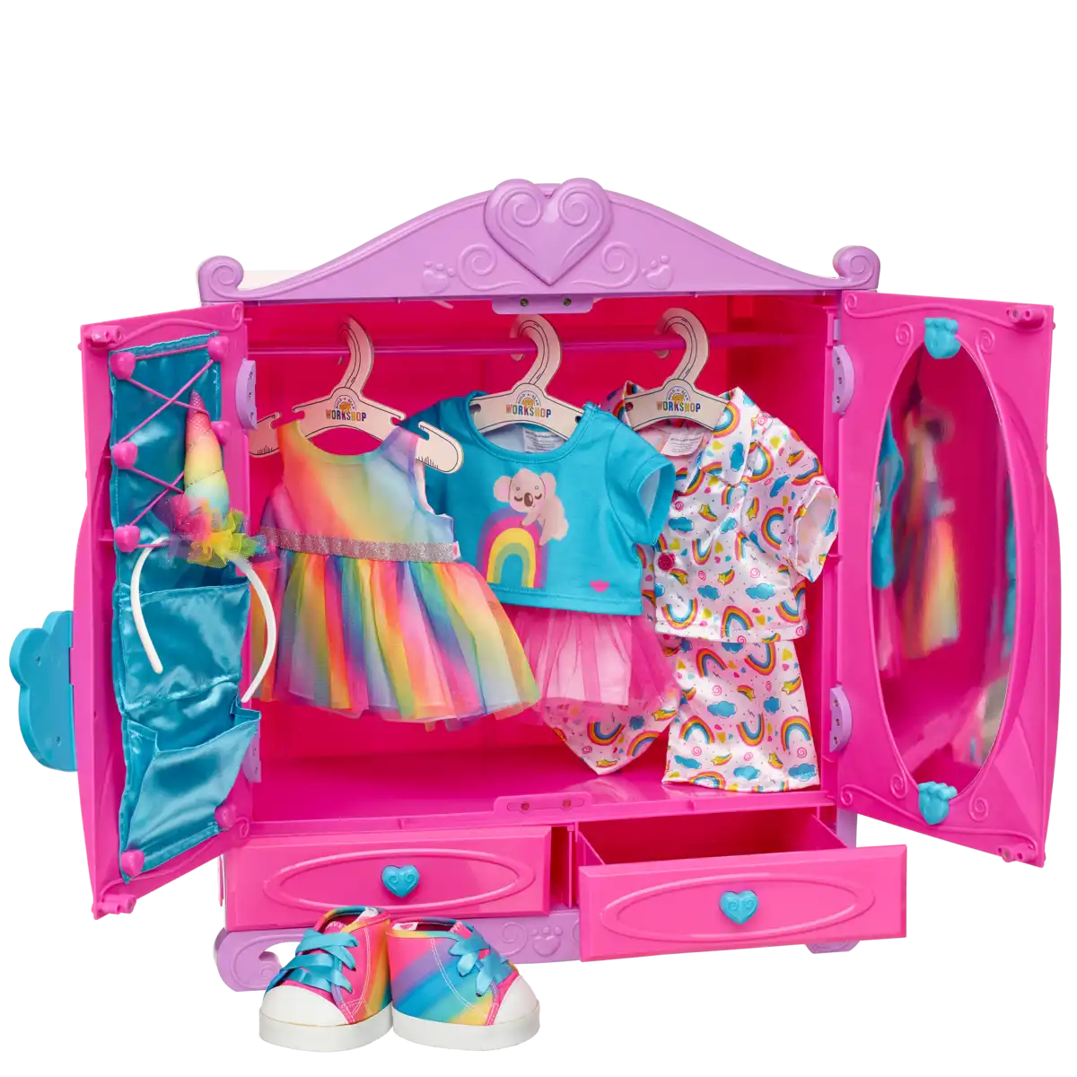 Build-A-Bear Pink klædeskab