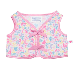 Floral Quiltet vest