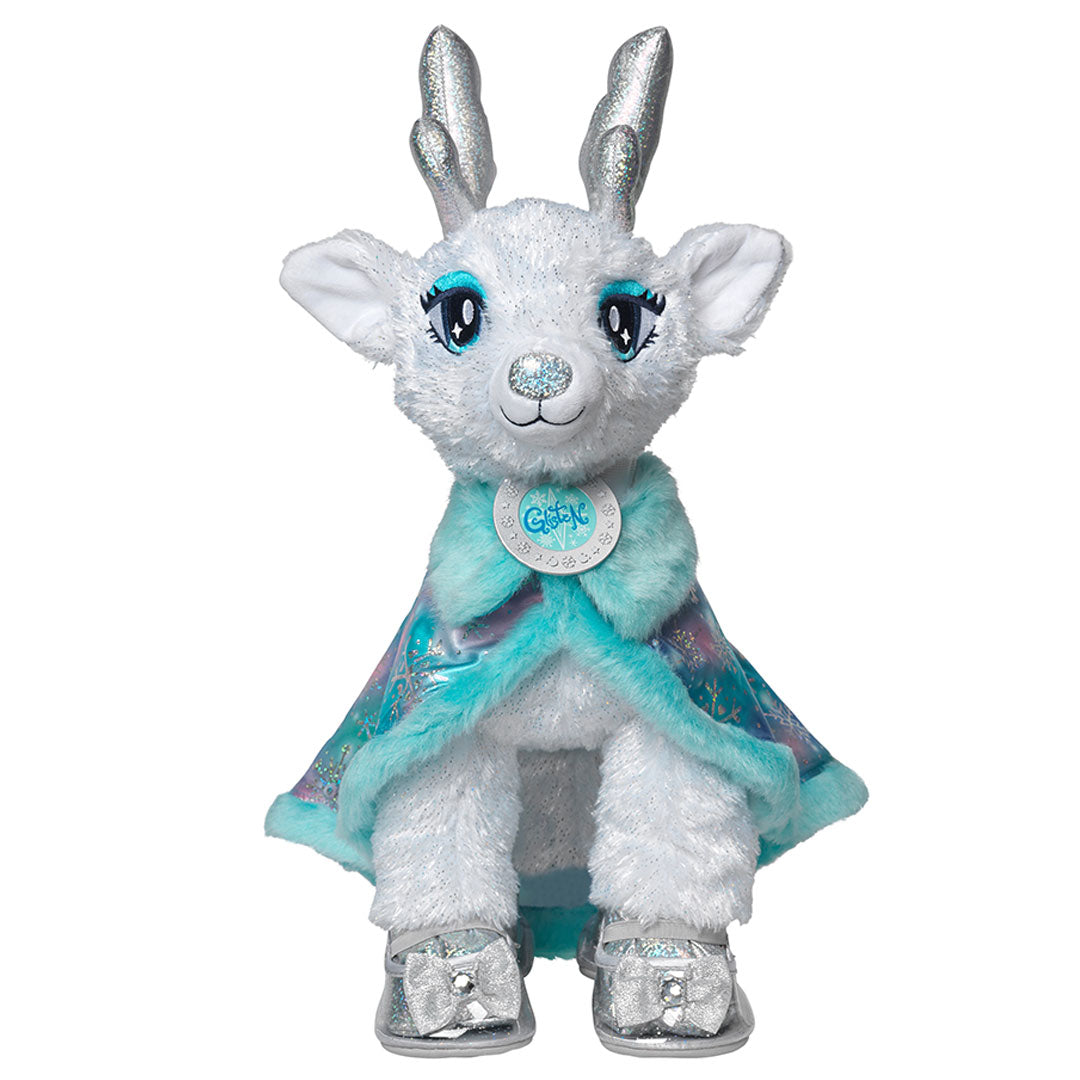 Glisten med kappe og sko