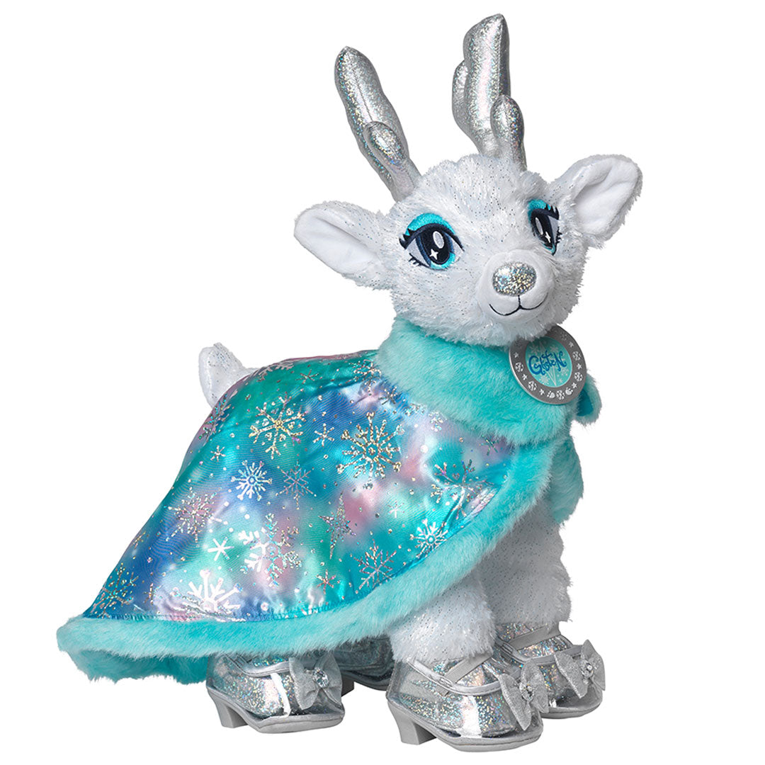 Glisten med kappe og sko