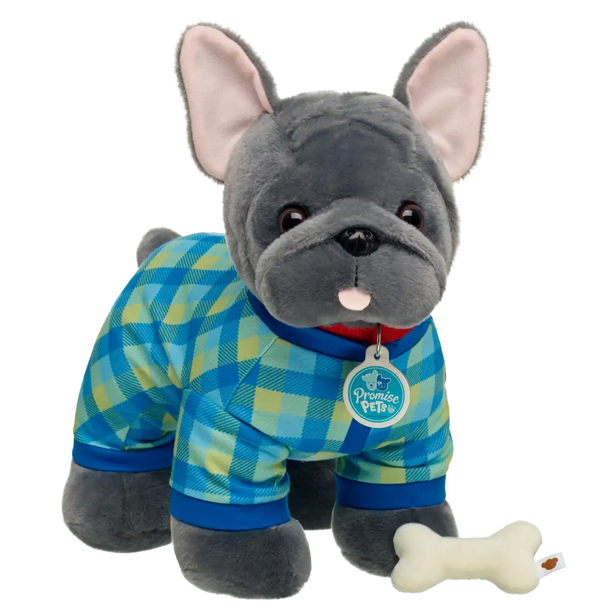 Promise Pets Blue Plaid Sleeper