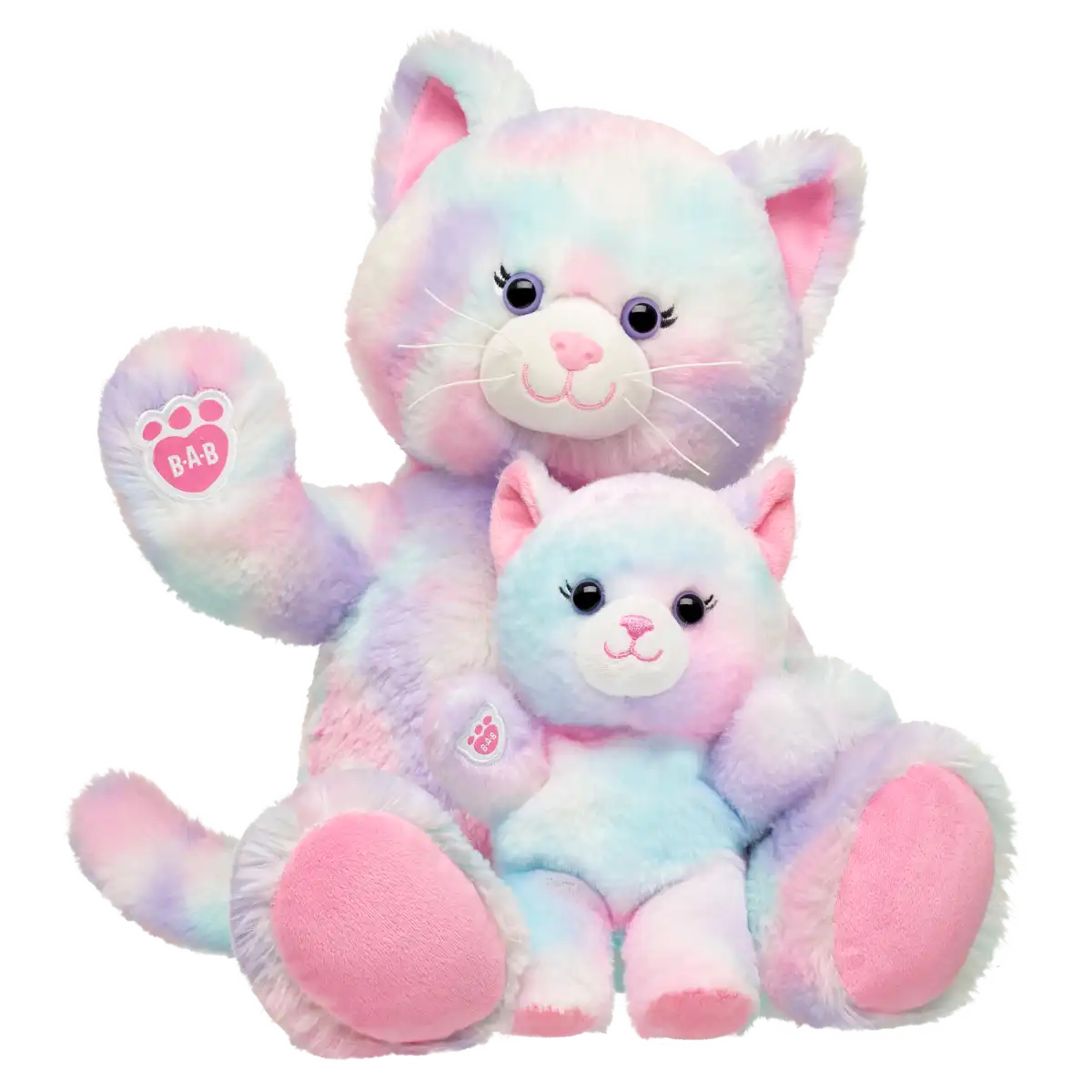 Mini Beans Pastel Swirl Kitty