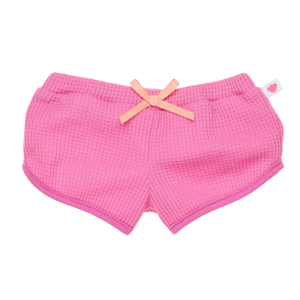 Pink Waffle shorts