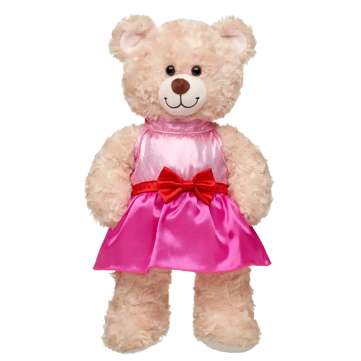 Pink block kjole
