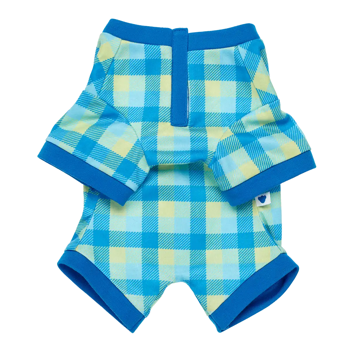 Promise Pets Blue Plaid Sleeper