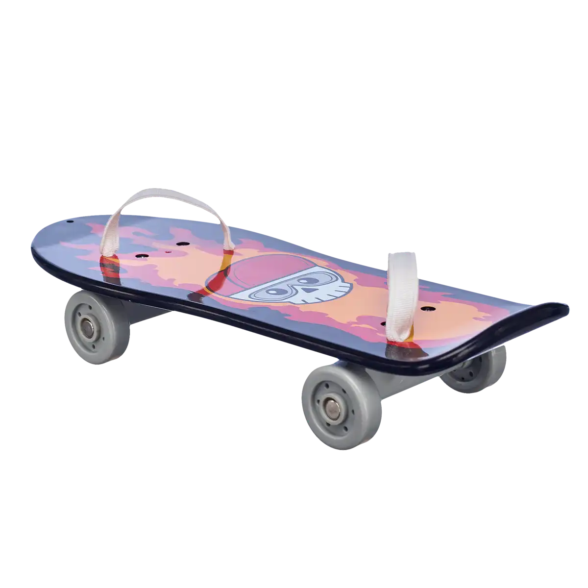 Skull skateboard