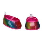 Regnbue ballerinasko