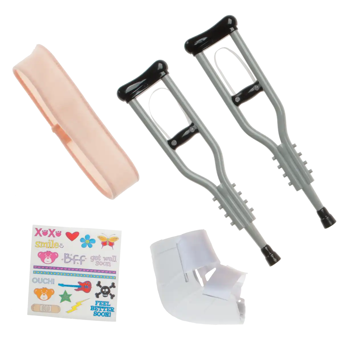 Krykkesæt – 5 dele