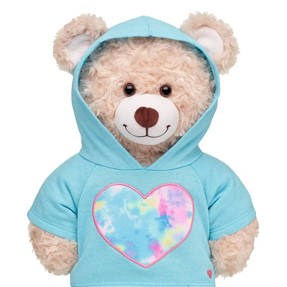 Tie Dye Heart Hoodie