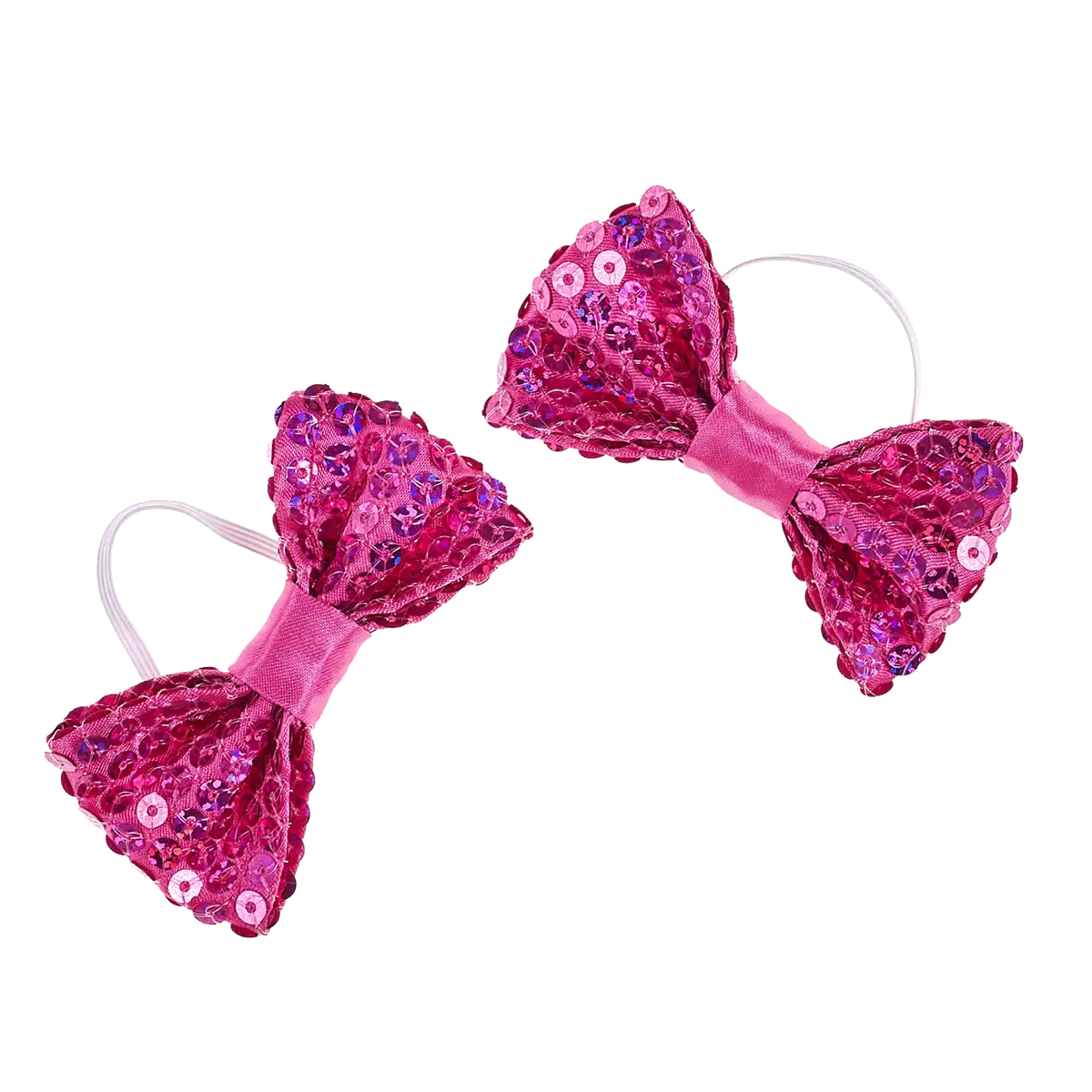 2Pk Fuchsia Sløjfer