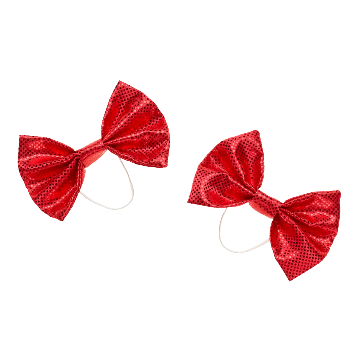 2 pk røde sløjfer