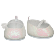 Hvide glimmer ballerina
