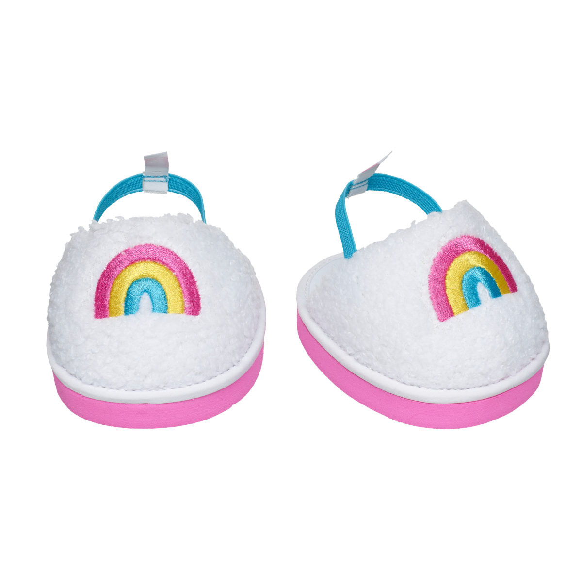Rainbow slippers
