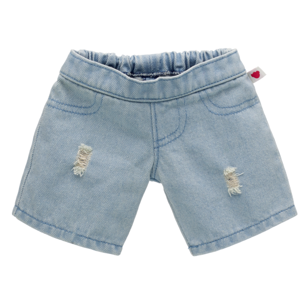 Lyseblå Distressed Jeans