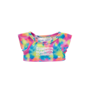 Mini bean tie dye sommer t-shirt