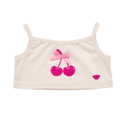 T-shirt med kirsebærprint
