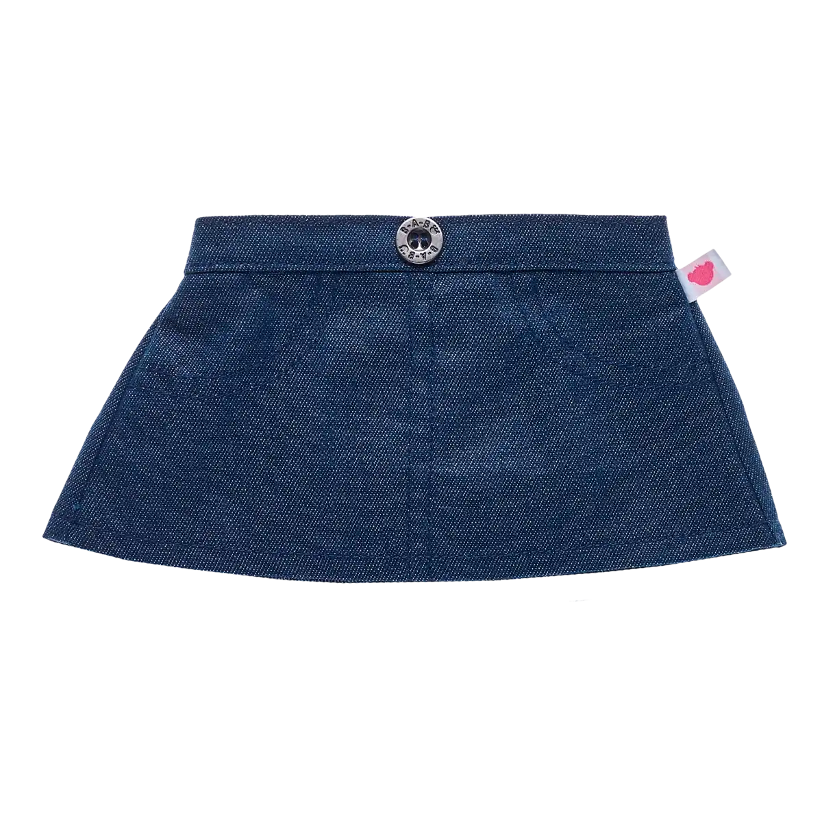 Denim glimmer nederdel