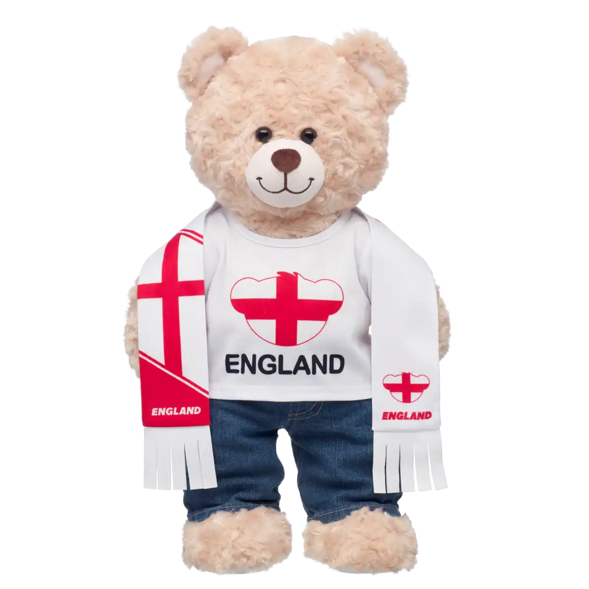 England t-shirt og tørklæde sæt