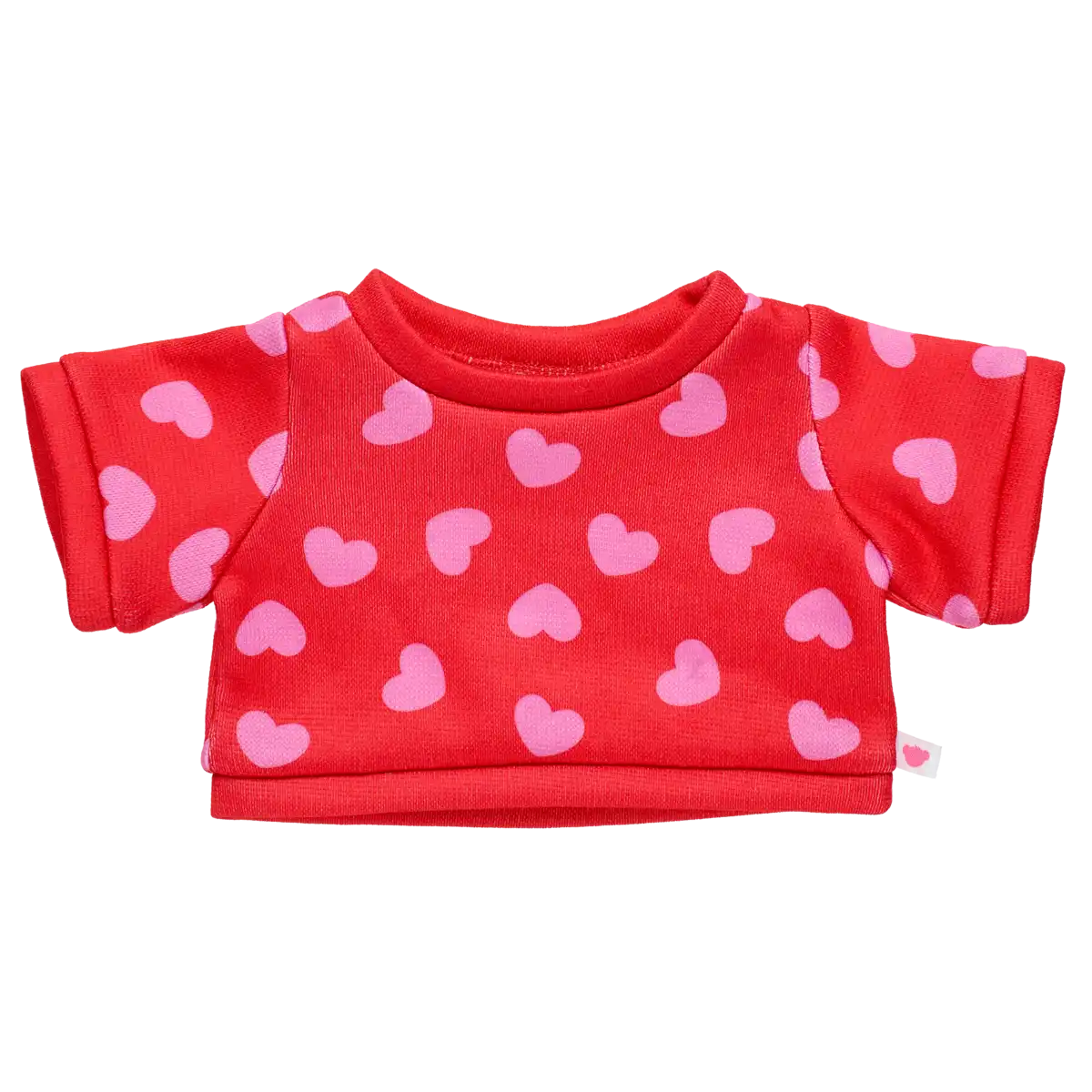 Heart print sweater