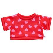 Heart print sweater