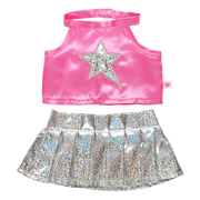 Honey girls pink/sølv sæt