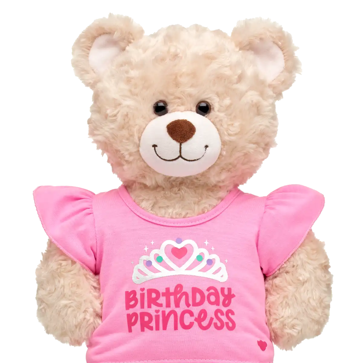 Lyserød prinsesse fødselsdags t-shirt