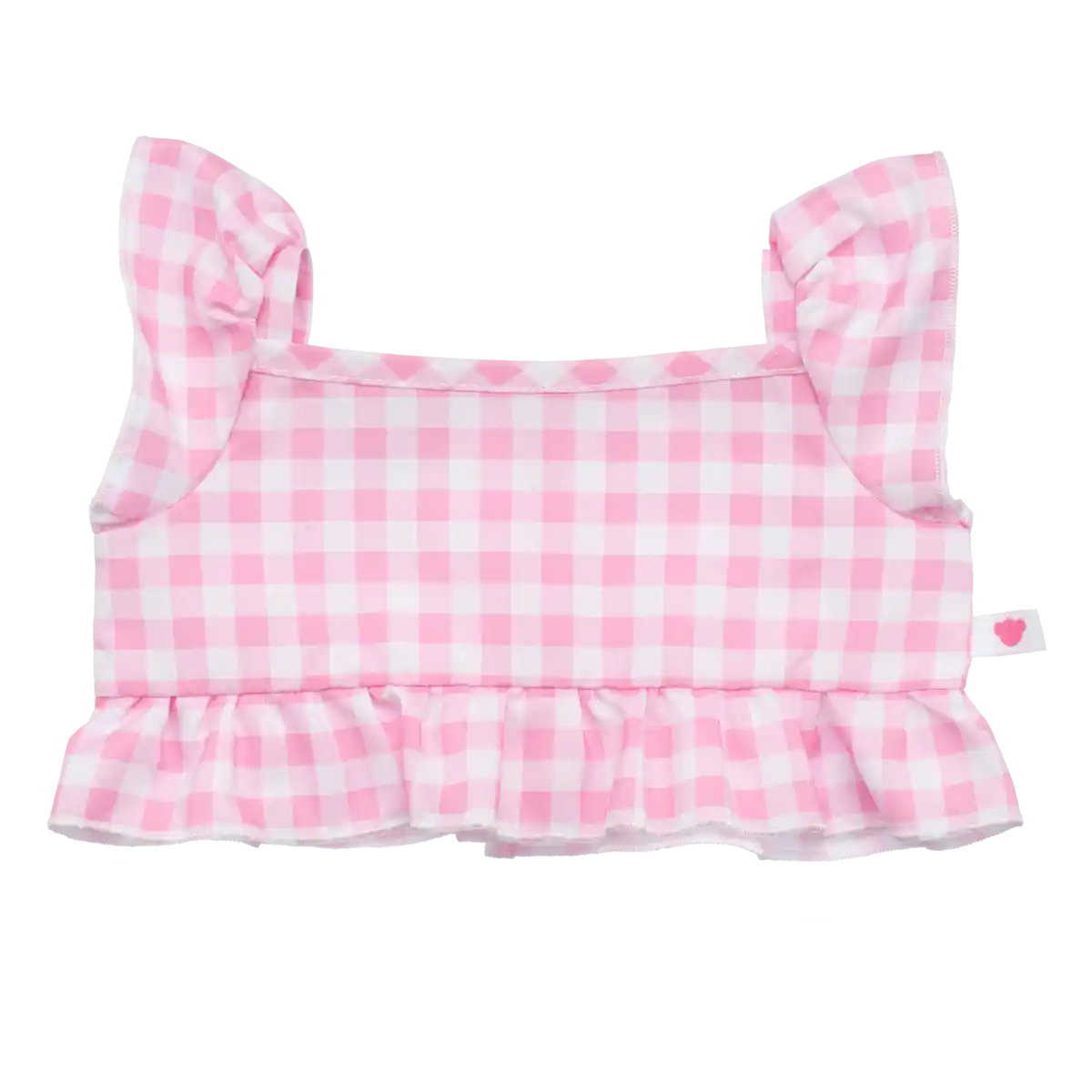 Pink Gingham Top