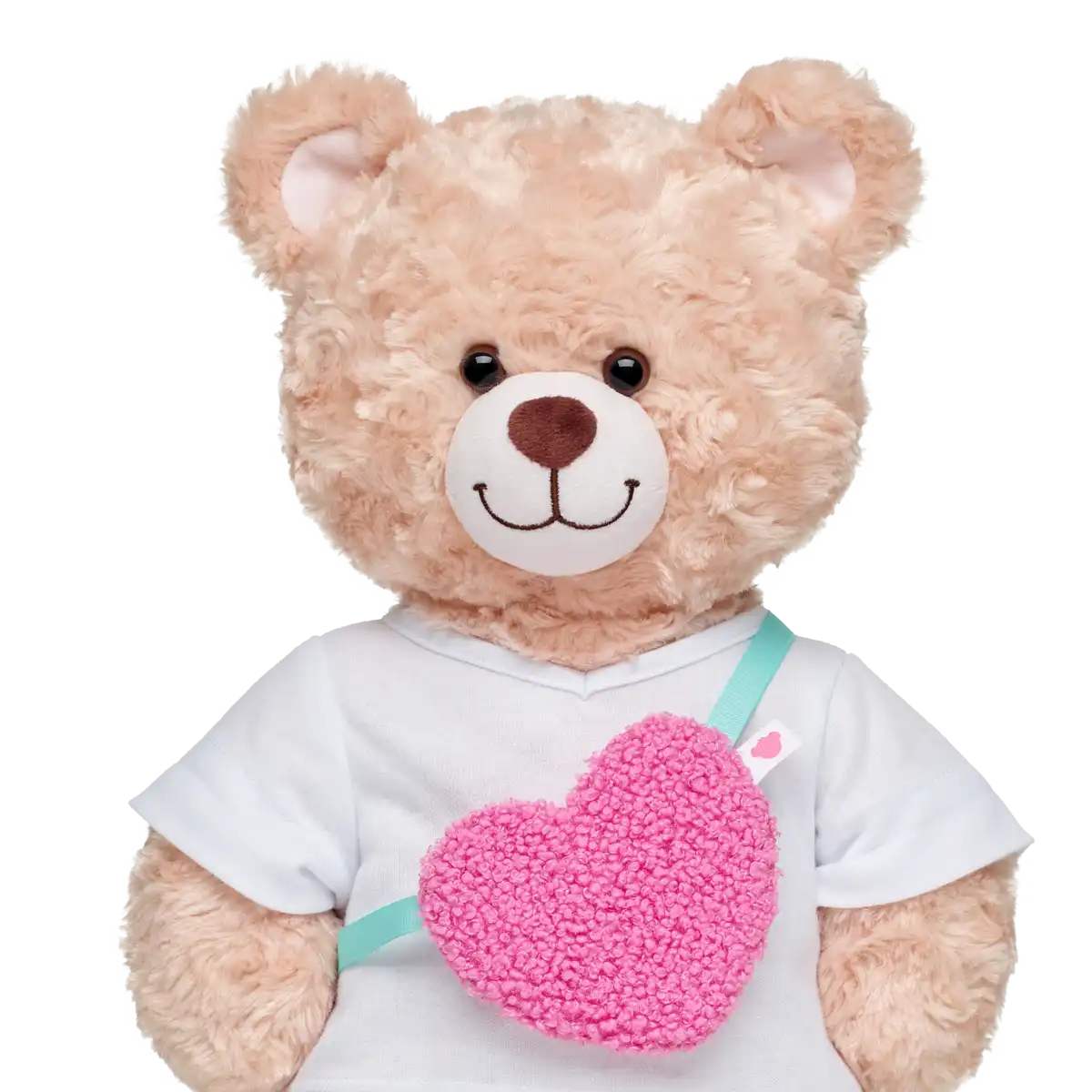 Pink Heart Crossbody taske