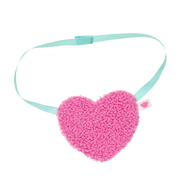 Pink Heart Crossbody taske