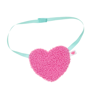 Pink Heart Crossbody taske