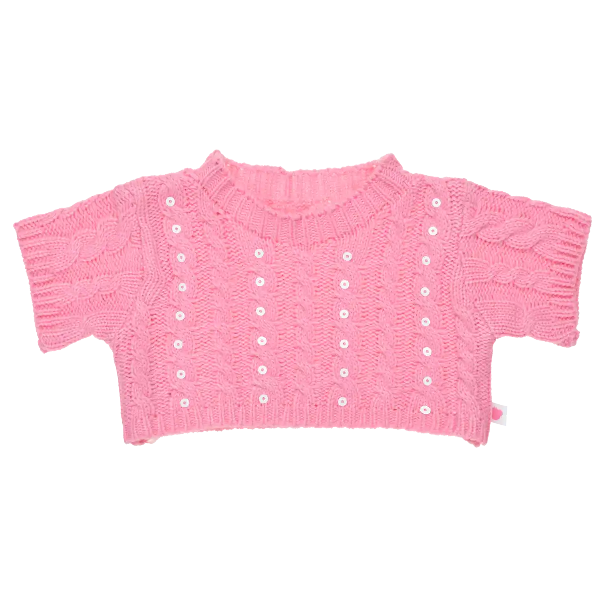 Pink sequin sweater