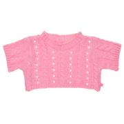 Pink sequin sweater