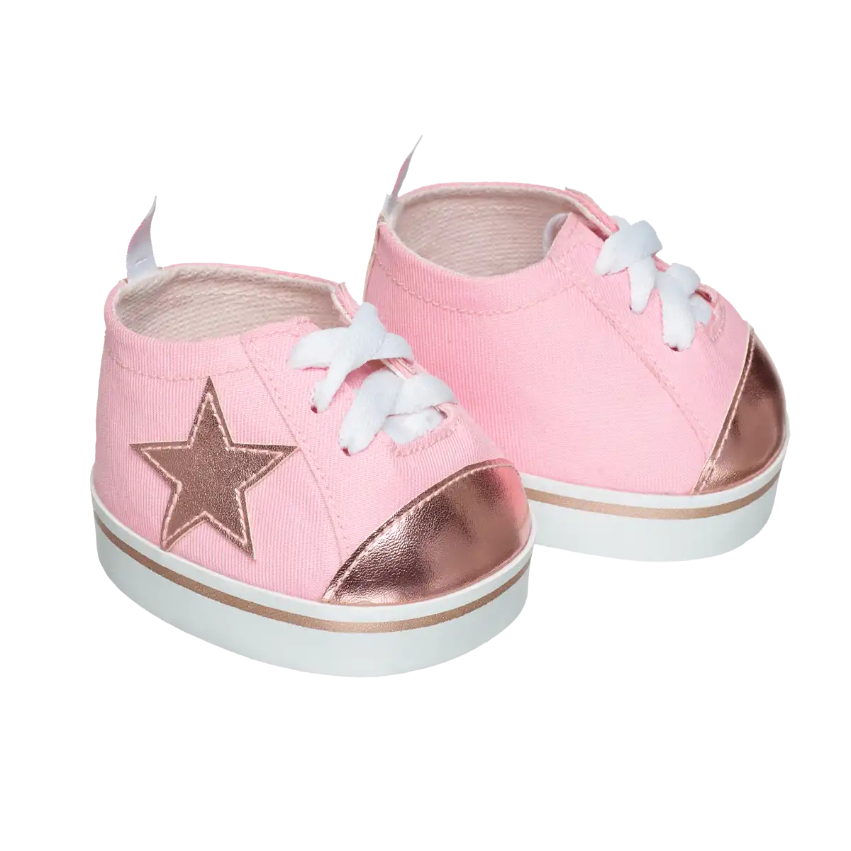 Pink star sneakers