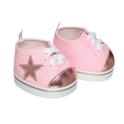 Pink star sneakers