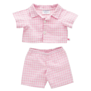 Pink ternet pyjamas