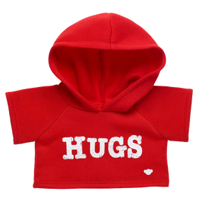 Rød Hugs Hoodie